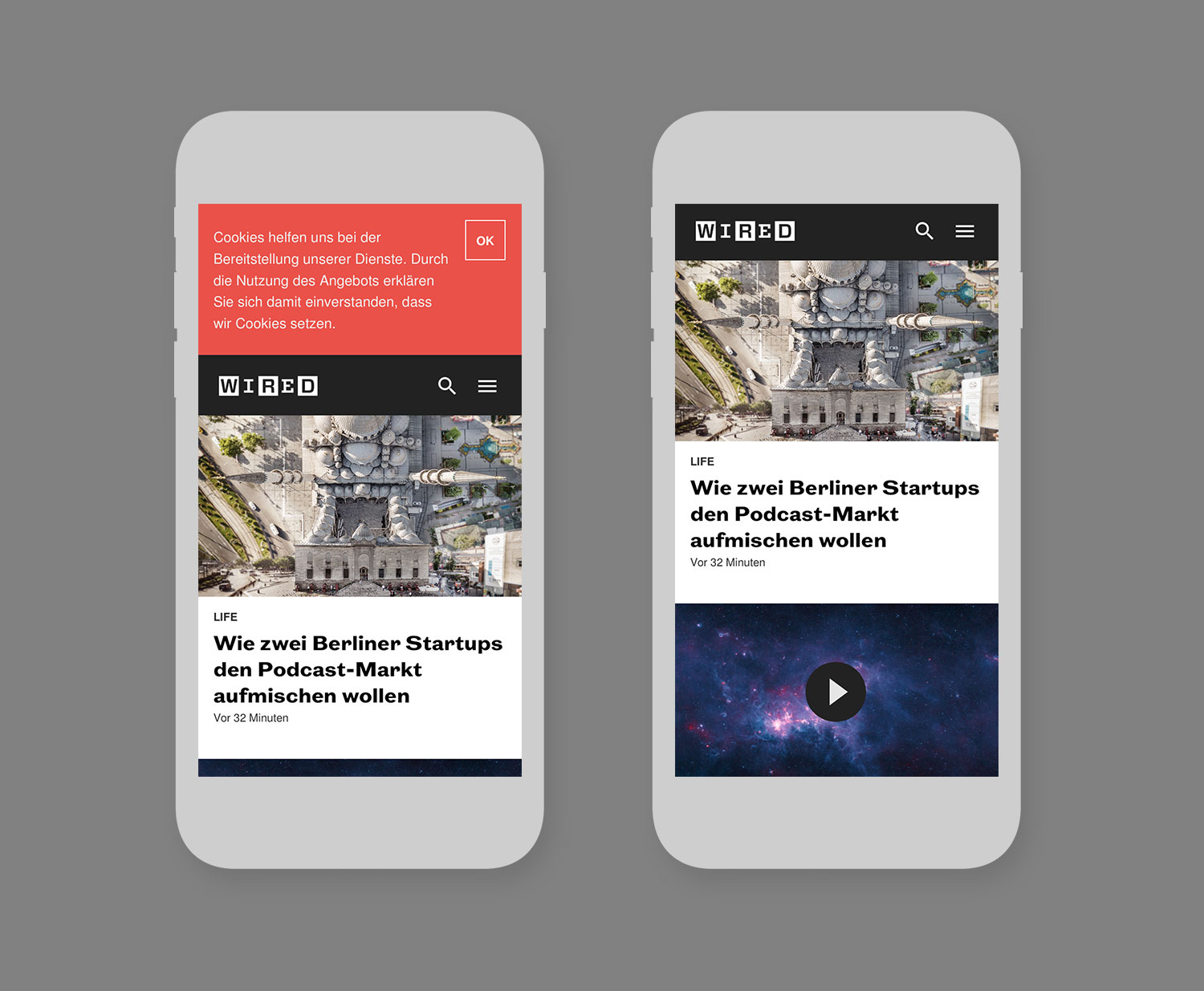 Wired Germany, Online Redesign