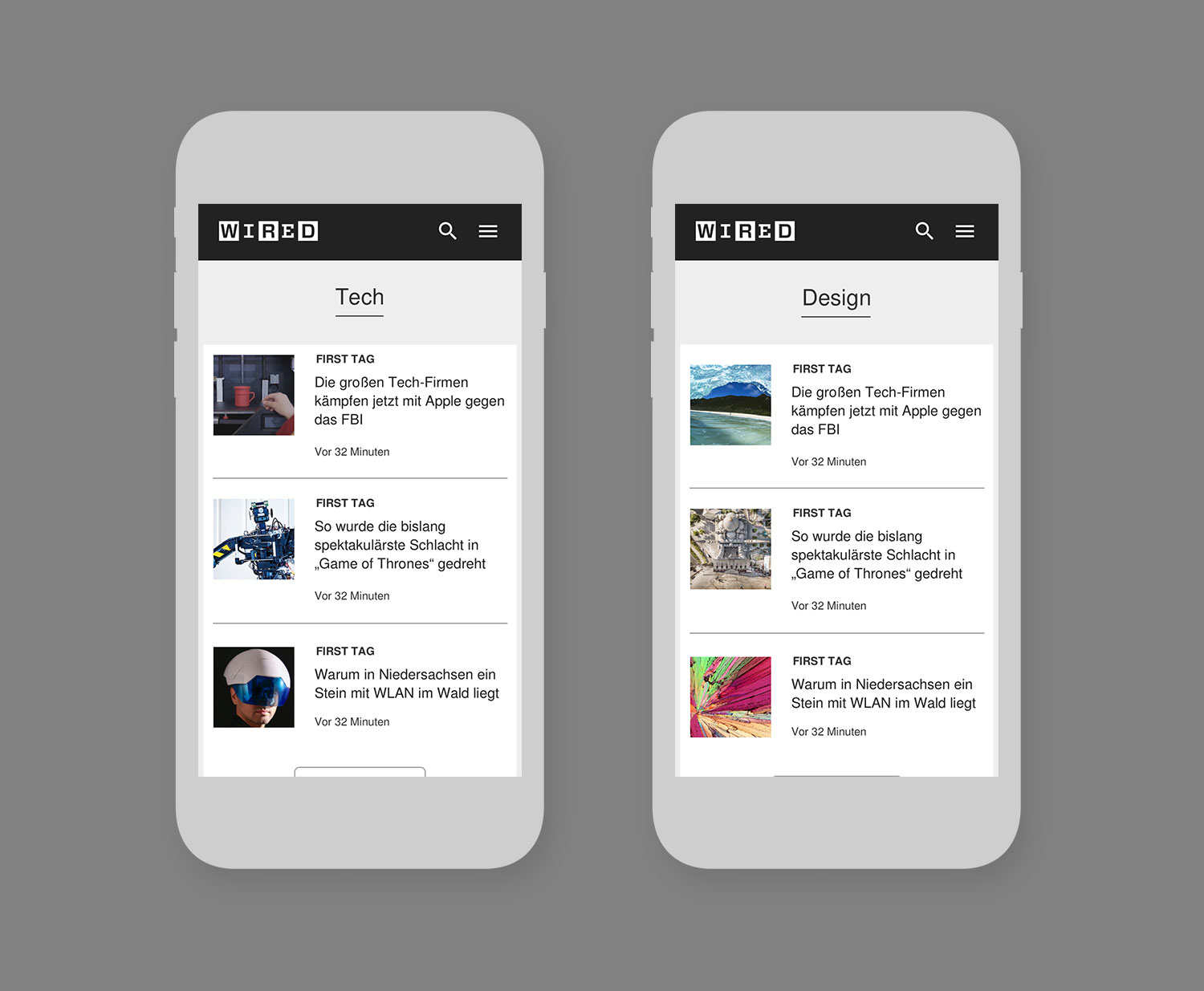 Wired Germany, Online Redesign